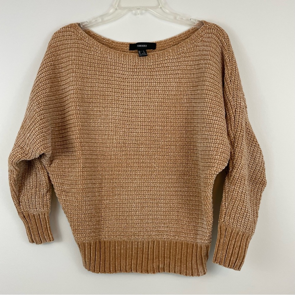 Golden Beige knit sweater size small